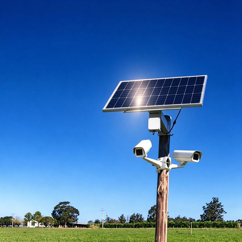 Caméras solaires : fermes, parkings et sites isolés