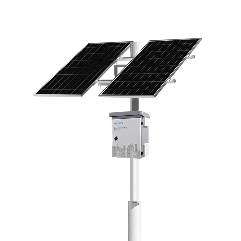 Système solaire 400W pour vidéosurveillance industrielle