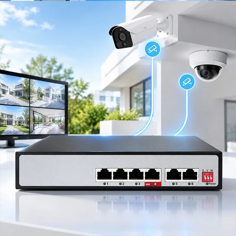 Choisir un commutateur PoE pour caméras IP