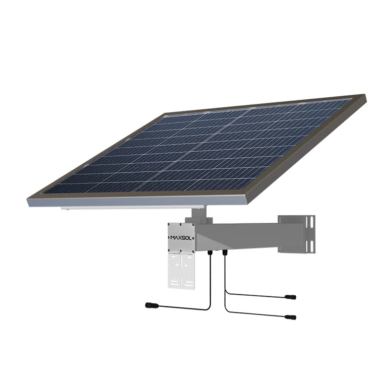 Système solaire LiFePO4 120W 60Ah pour CCTV