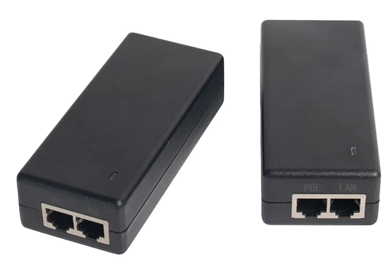 Injecteur PoE Gigabit 2GE, 24 W