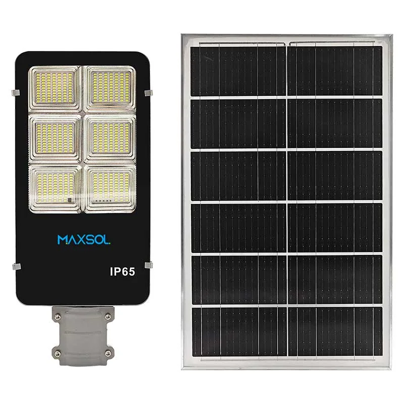 Lampadaire solaire industriel 30W en kit complet