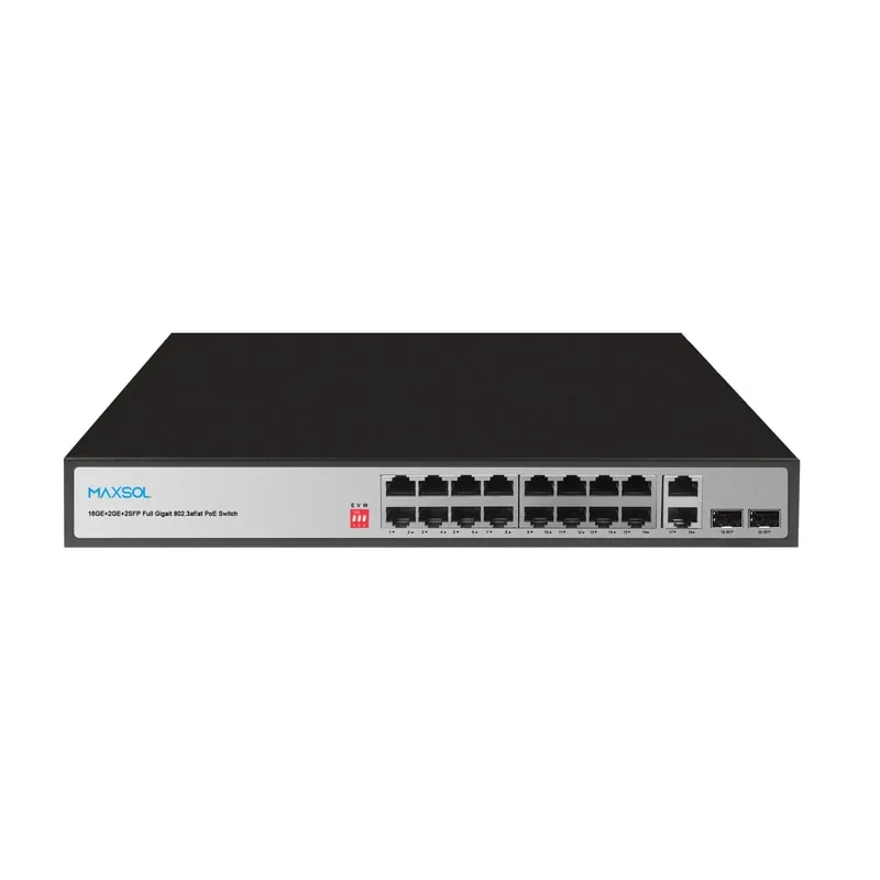 Commutateur PoE Gigabit non administrable longue portée, 16 ports, 200W