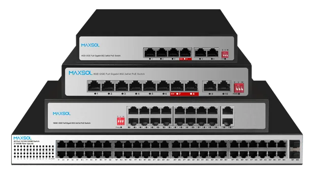Switch PoE commercial 1000Mbps
