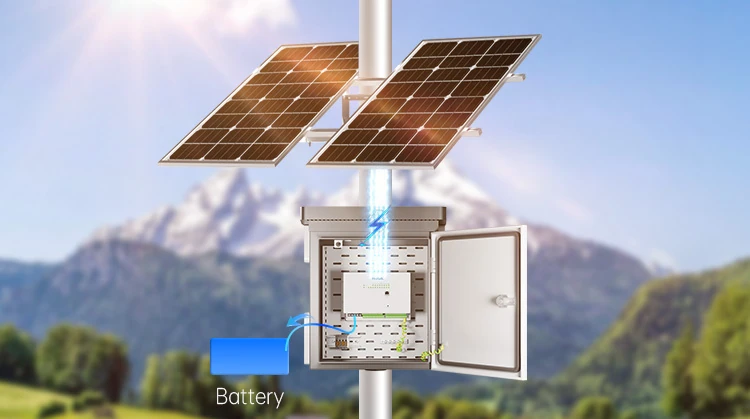 Régulateur de charge solaire intégré de 20A