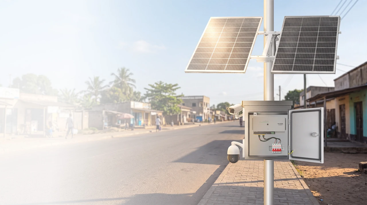 Système d’alimentation solaire à commande intelligente
