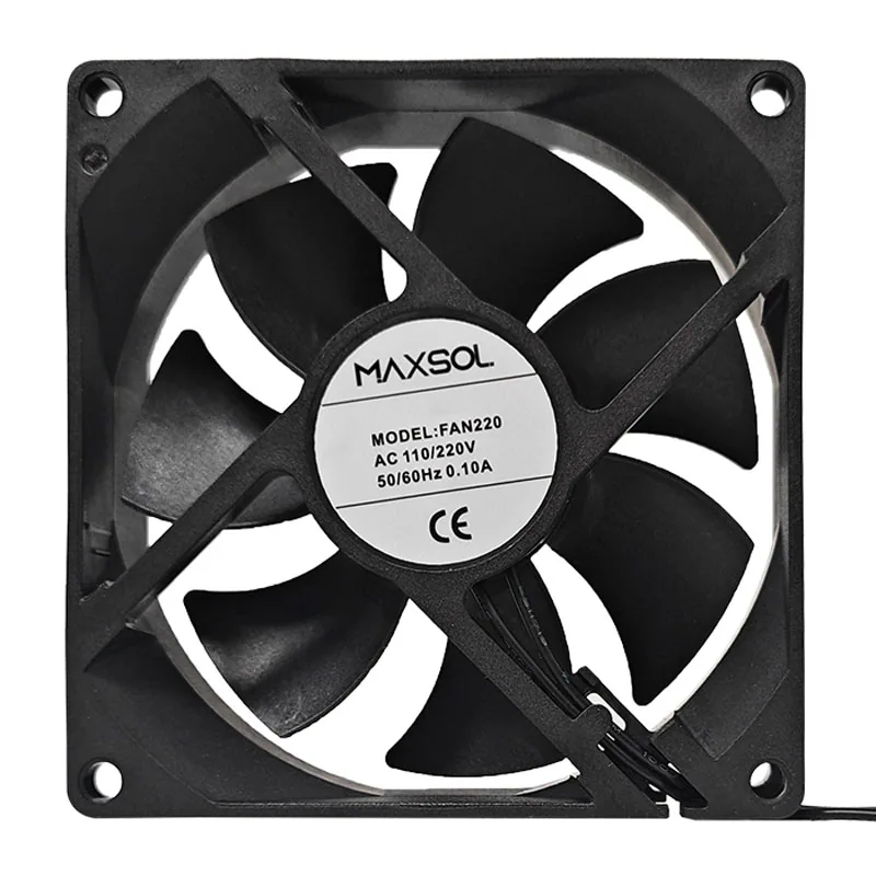 Ventilateur de refroidissement CA 220 V de 92 mm à commande thermique