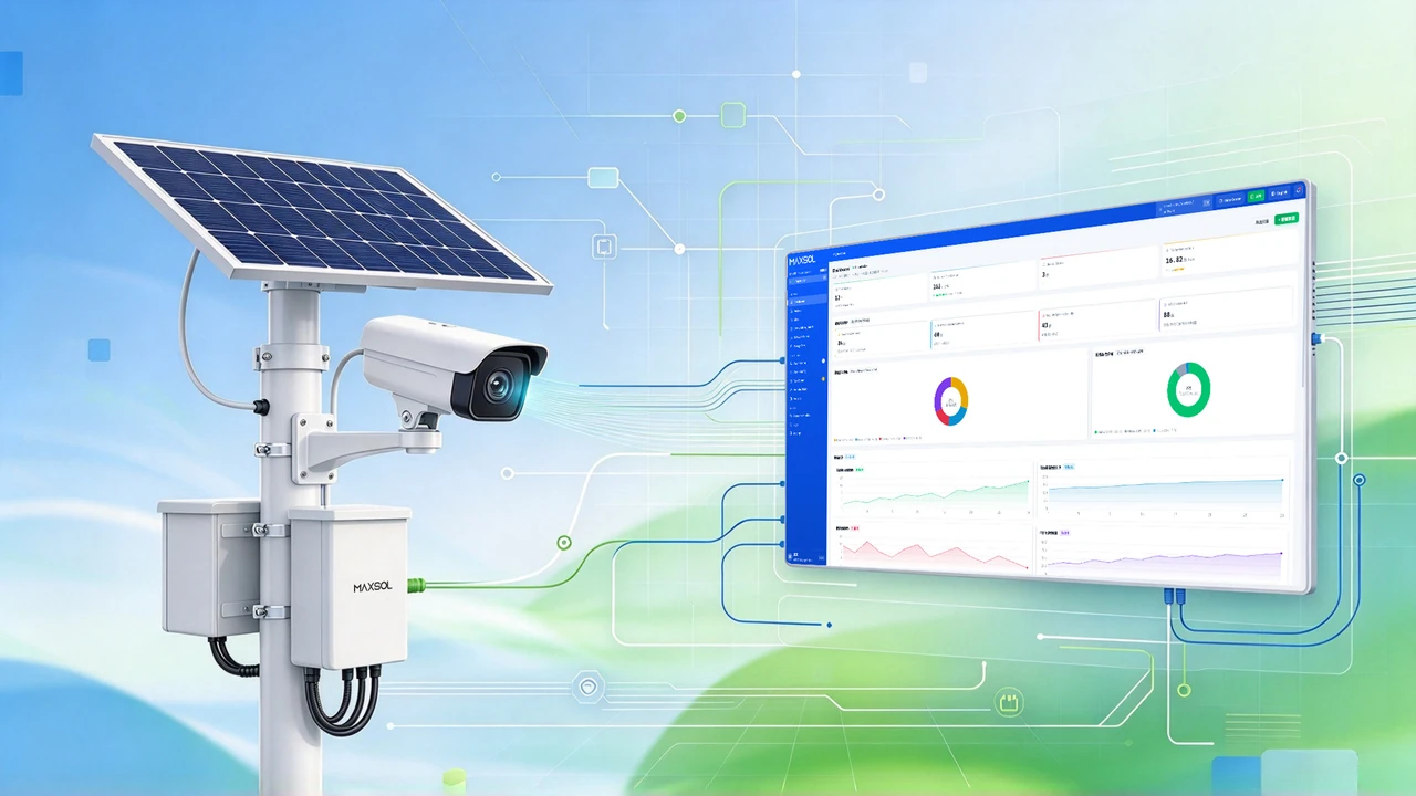 Système d’alimentation solaire à commande intelligente