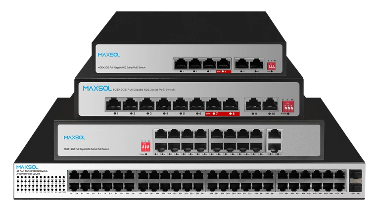 Switch PoE commercial 1000Mbps
