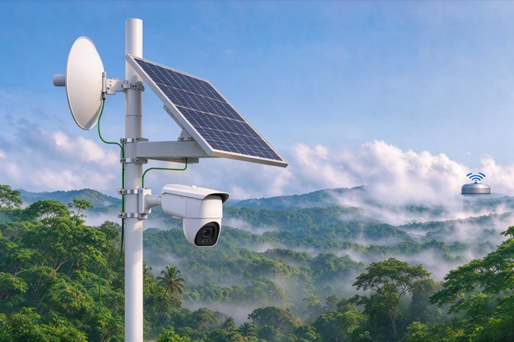 Alimentation solaire pour CPE sans fil
