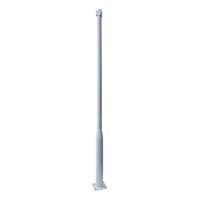 Mât modulaire de vidéosurveillance en acier galvanisé, 3 m