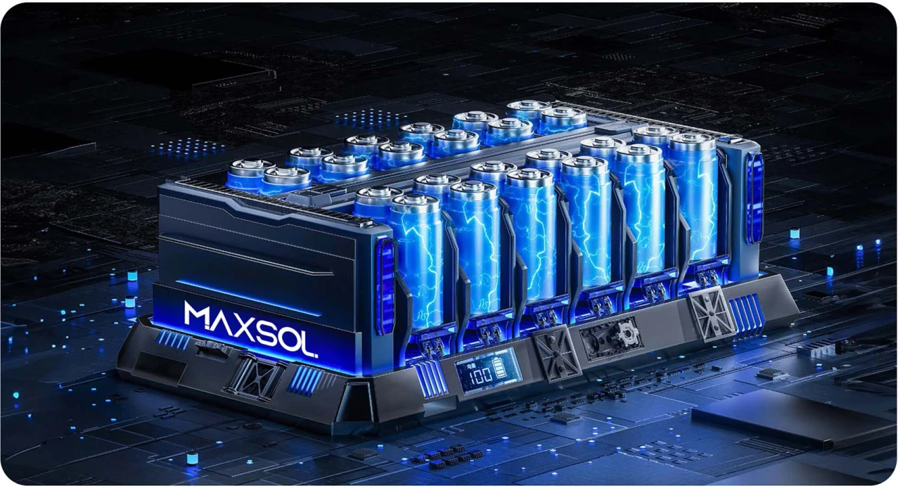 Cellules de batterie LiFePO4 MAXSOL