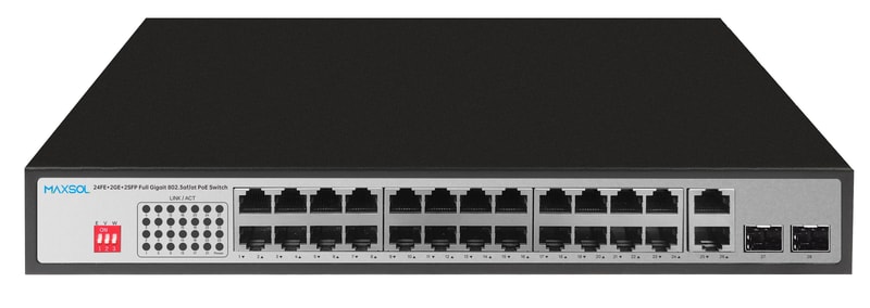 Commutateur PoE Gigabit non administrable longue portée, 24 ports, 300W