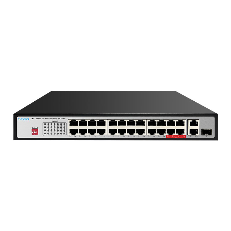 Commutateur Hi-PoE 24 ports, 300 W, liaison Gigabit