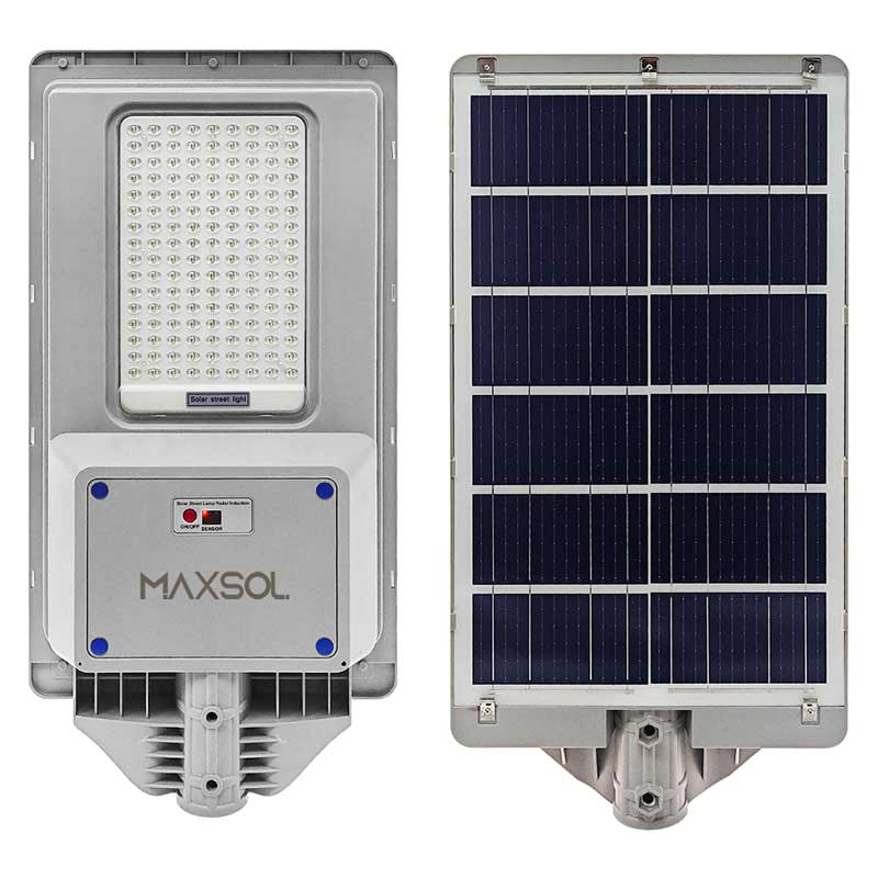Lampadaire solaire LED intégré 30 W IP65